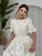 Wear Sırt Bağlama Detaylı Elbise resmi